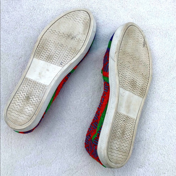 Kaanas Shoes Slip Ons Woven Sz.35 Big Girls 3 1/2 - Picture 5 of 10